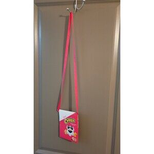 Cheetos Kalakatos Dulces Promo Crossbody Pouch Bag Pink Strap Chester